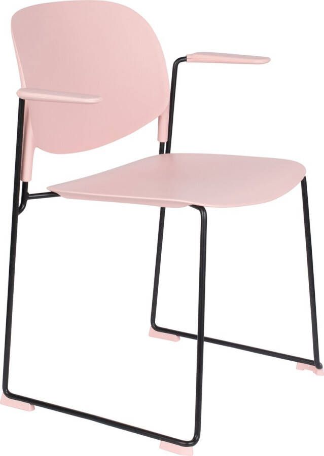 AnLi Style Armchair Stacks Pink