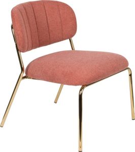 AnLi-Style LOUNGE CHAIR JOLIEN GOLD PINK