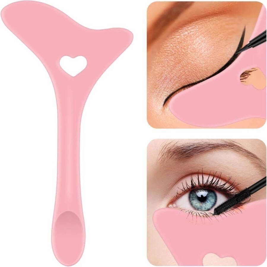 Annalize Make up eyeliner hulp mascara hulp applicator make up kwasten eyeliner tool eyeliner make-up hulp stencils en sjablonen oogpotlood lippenstift multifunctionele make up hulp