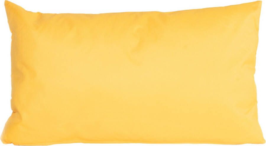 Anna's Collection Bank Sier kussens voor binnen en buiten in de kleur geel 30 x 50 cm Tuin huis kussens