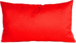 Anna's Collection Bank Sier kussens voor binnen en buiten in de kleur rood 30 x 50 cm Tuin huis kussens