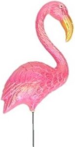 Anna's Collection Dierenbeeld flamingo vogel 60 cm tuinbeeld steker Tuindecoraties Dierenbeelden
