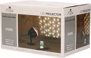 Anna's Collection Verlichting sterren projector inclusief afstandsbediening Bewegende sterren projector