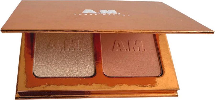 Anouk Matton Cosmetics Citrine Glow Blush & Highlight Gold