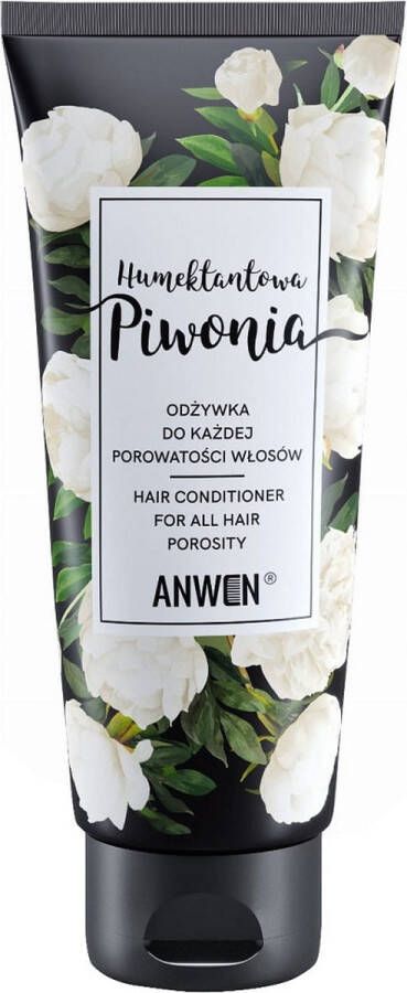 Anwen Conditioner voor alle poreusheden Humectant Pioenroos 200ml