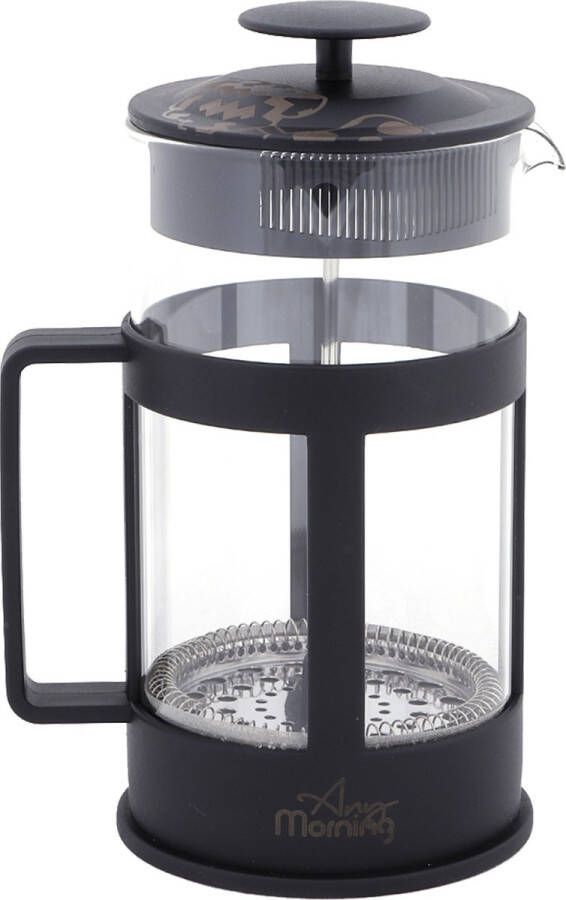 Any Morning FY04 French Press Koffiemaker Espresso Maker Aeropress Koffiepers RVS en kunststof Borosilicaatglas 1000 ml