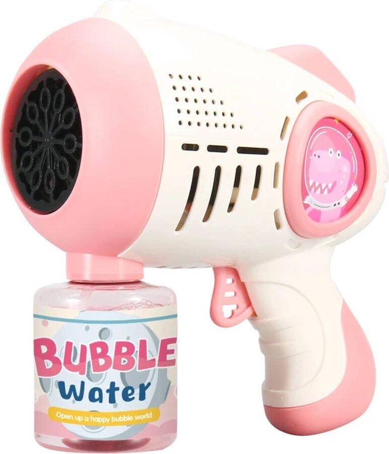 AnyPrice Bellenblaas Pistool Bellenblaasmachines voor kinderen Inclusief navulling Belleblaas machine uitdeelcadeau Zomer speelgoed Roze