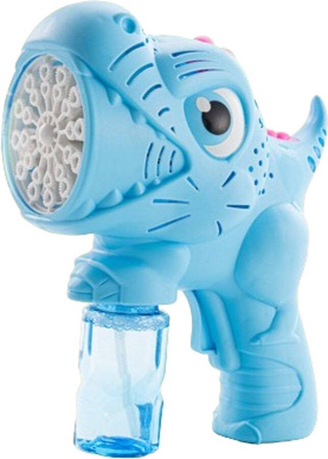 AnyPrice Bellenblaas Pistool Dinosaur Bubble Gun Bellenblaas Bellenblaasmachine voor Kinderen Inclusief Navulling Blauw