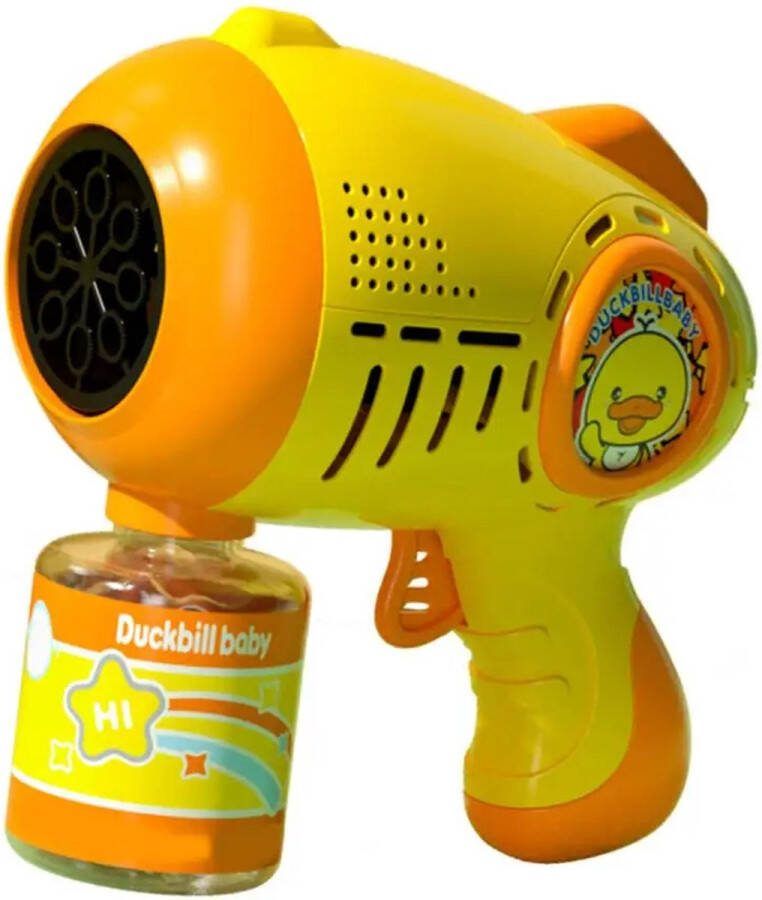 AnyPrice Duckbill Baby Bellenblaas Pistool Bellenblaasmachines voor kinderen Inclusief navulling Belleblaas machine uitdeelcadeau Zomer speelgoed
