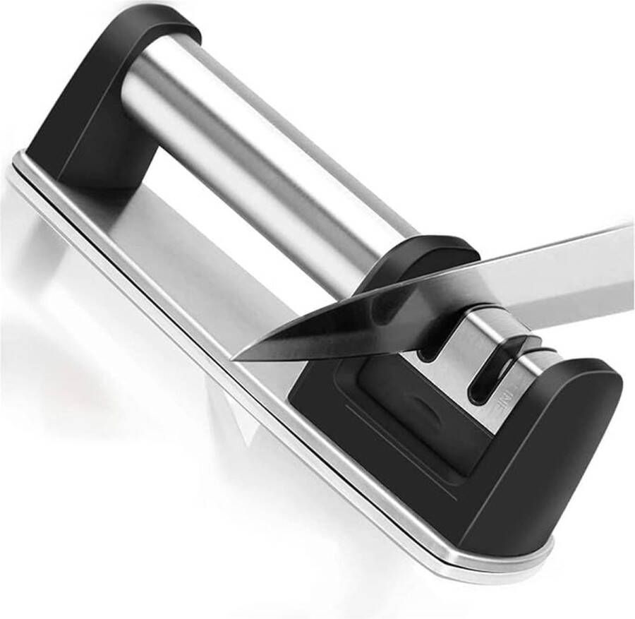 AnyPrice Professionele Messenslijper Aanzetstaal Doortrekslijper – Antislip Scharenslijper Messen slijper Knife sharpener