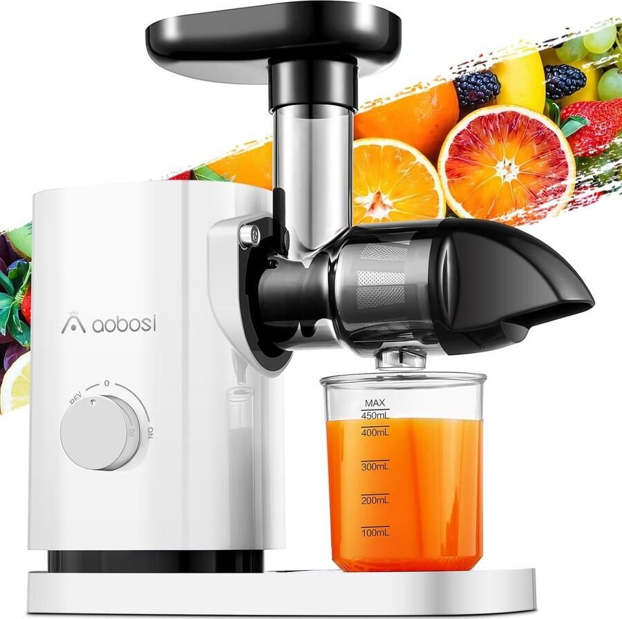 Aobosi Sapcentrifuge Koudgeperst Vruchtenpers BPA-vrij