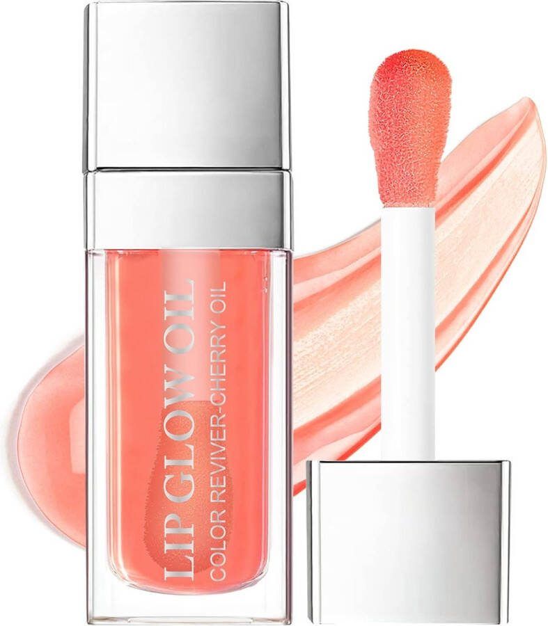 AOOWU Lip Oil Getinte Roze Hydraterende Lip Oil Langdurige Voedende Lip Hydraterende Lipgloss Tint Lipstick voor Vrouwen Glitter Shine Liquid Lipstick Lip Glaze Makeup Cosmetic (Plumping)