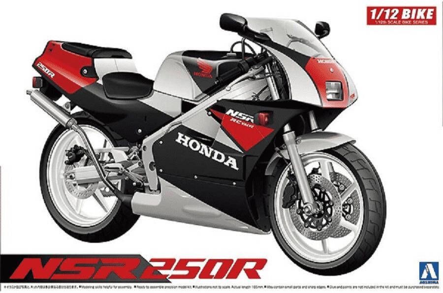 Aoshima 1:12 06178 Honda 1989 NSR250R Motor Plastic Modelbouwpakket