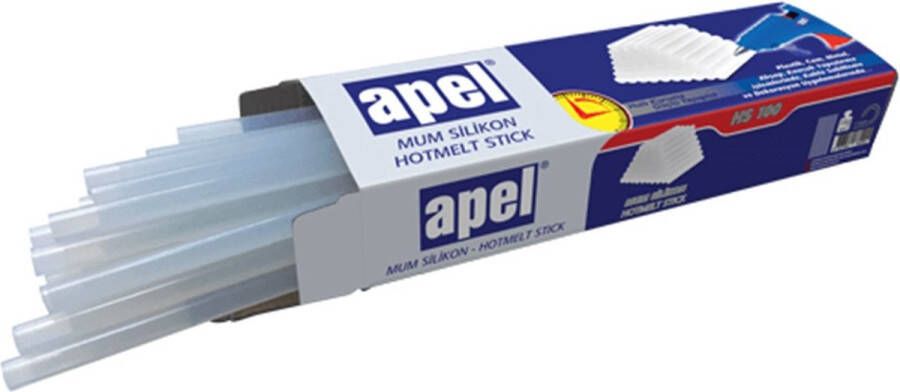 Apel Lijmsticks Ø11 mm x 30cm doos van 1kg- Lijmpatronen Extra lang voor Lijmpistool Hot melt stick