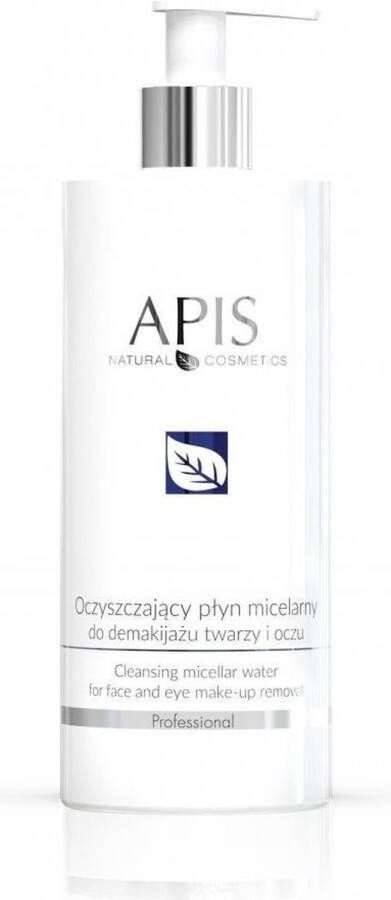 APIS Cleansing Micellar Water Micellar Cleansing Liquid For Face And Eyes Makeup Remover 500Ml