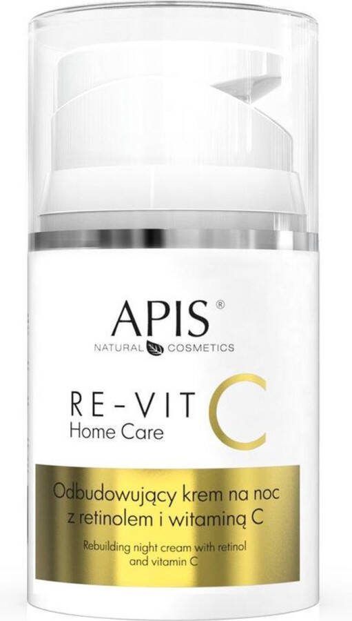 APIS Re-Vit C Home Care Herstellende Nachtcrème met Retinol en Vitamine C 50ml