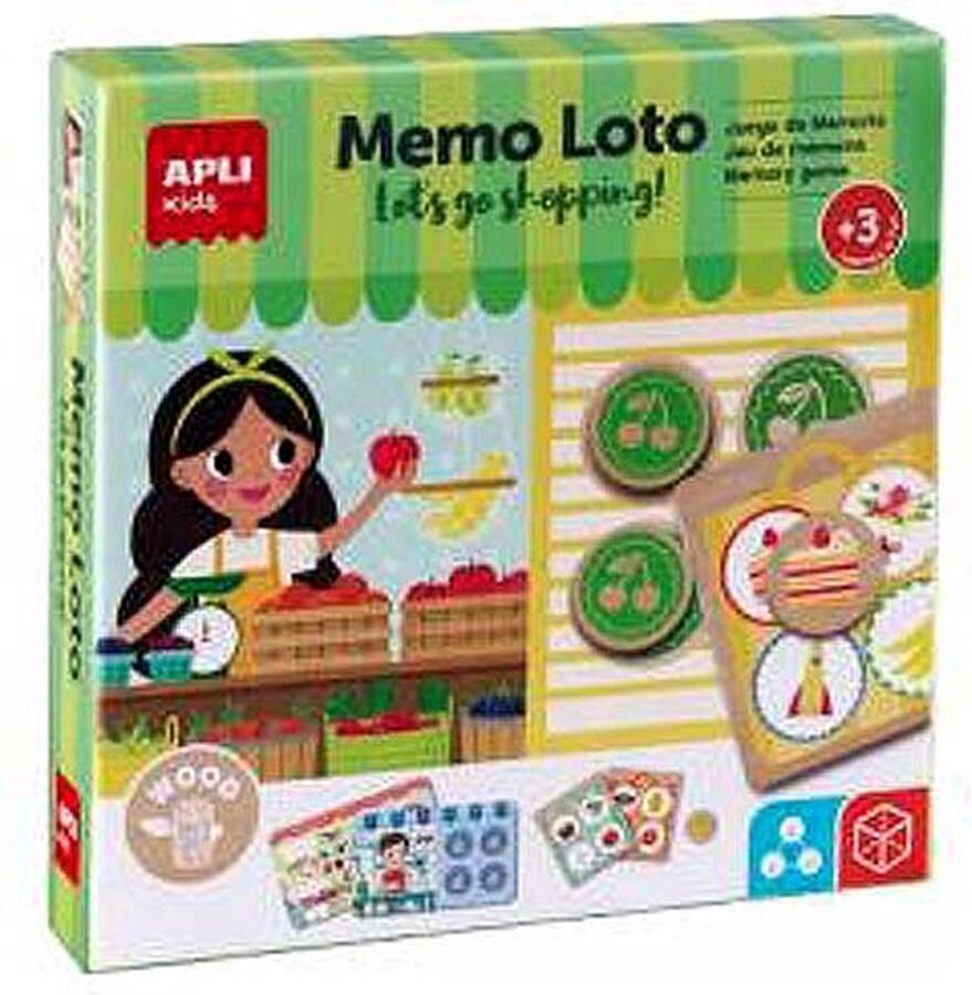 Apli Kids Geheugen Spel Kwartet Loto
