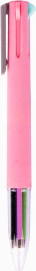 Apli gelpen Nordik 5 kleurenpen roze