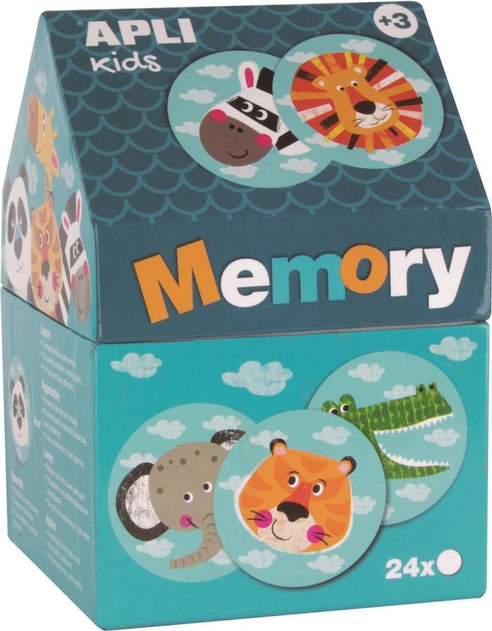 Apli Kids APLI Safari Memory 24-delig 3+