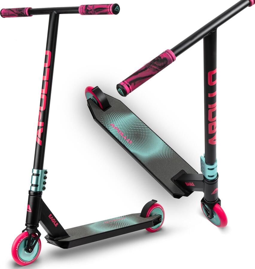Apollo Stunt Scooter Eagle geanodiseerde professionele stuntstep kinderstep met ABEC 9 lagers 110mm wielen