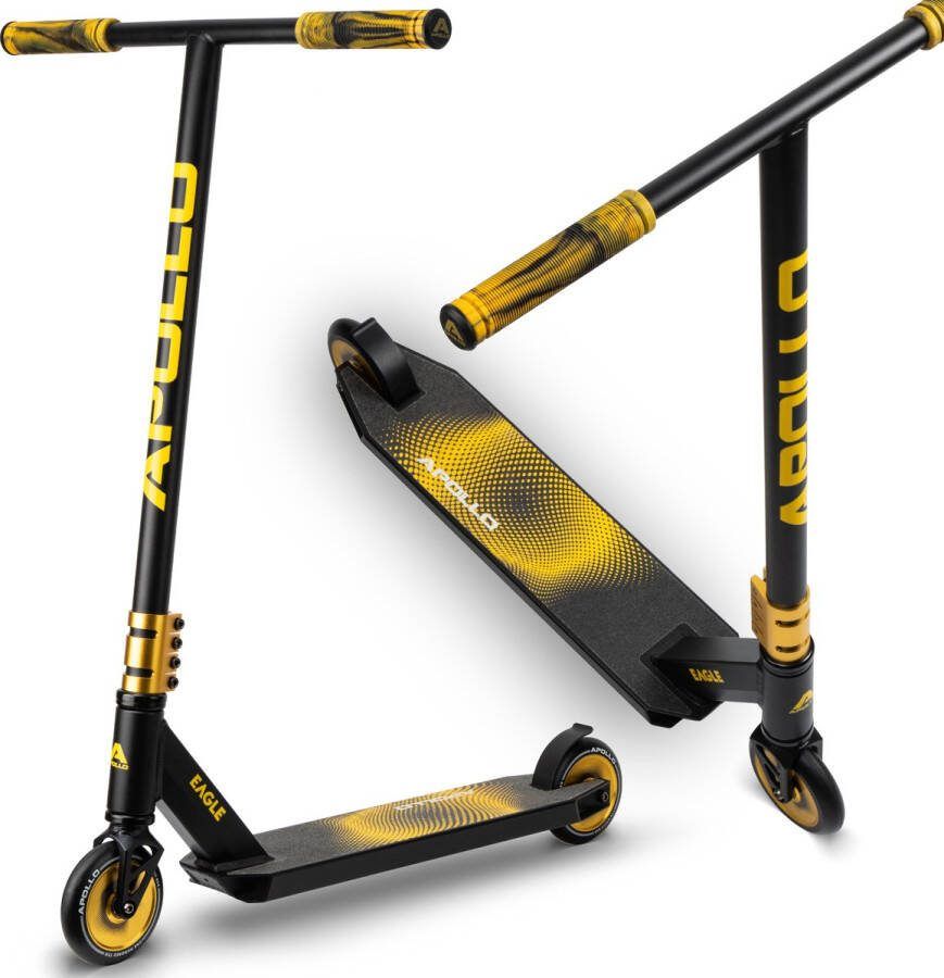 Apollo Stunt Scooter Eagle geanodiseerde professionele stuntstep kinderstep met ABEC 9 lagers 110mm wielen