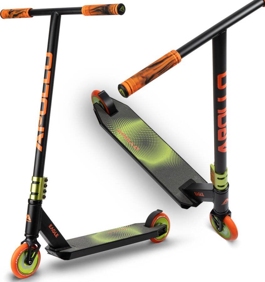 Apollo Stunt Scooter Eagle geanodiseerde professionele stuntstep kinderstep met ABEC 9 lagers 110mm wielen