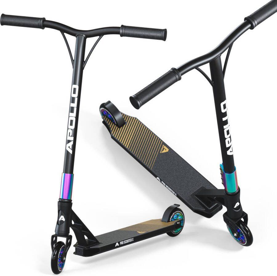 Apollo Stunt Scooter Stuntstep Genesis Pro X Rainbow