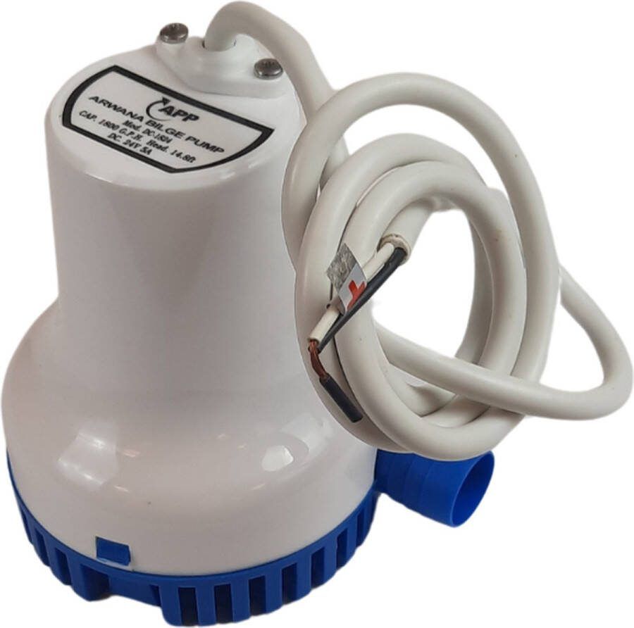 App Bilgepomp DC 24Volt dompelpomp voor boten 7 89m³ h