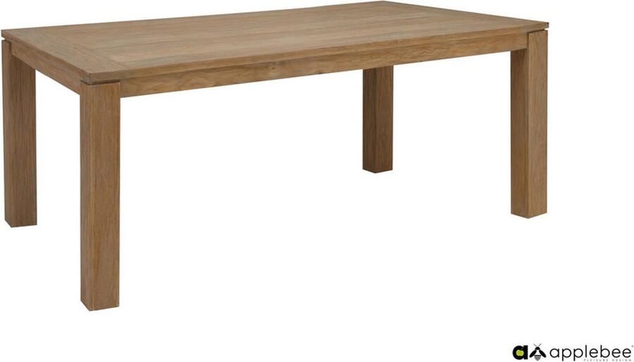 Apple Bee Oxford tuintafel 170x100 naturel