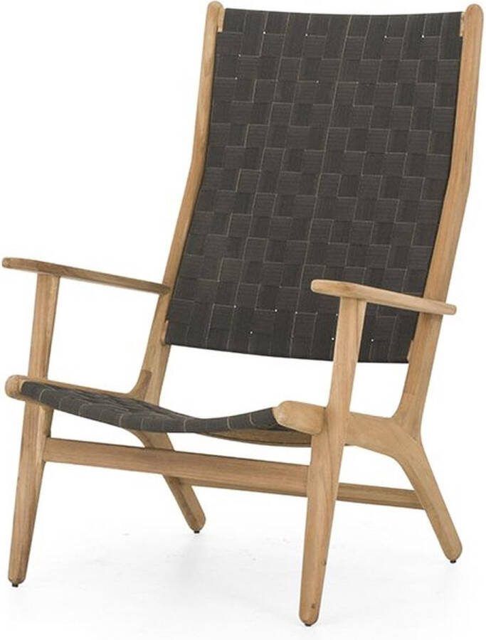 Apple Bee tuinmeubelen Luc loungestoel | Hoge rug