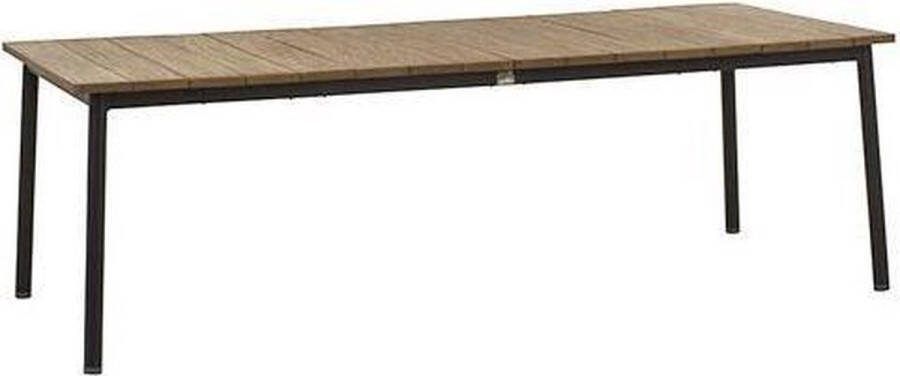 Apple Bee Milou Tuintafel Black 180x90 cm