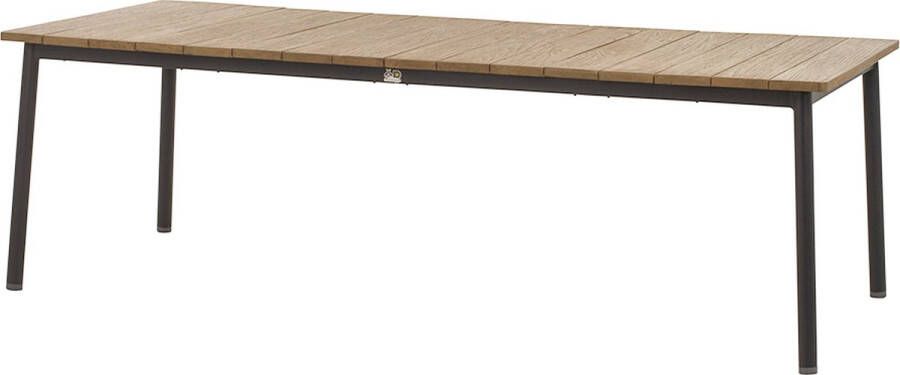 Apple Bee tuinmeubelen Milou tuintafel | Teak tafelblad | 240x100