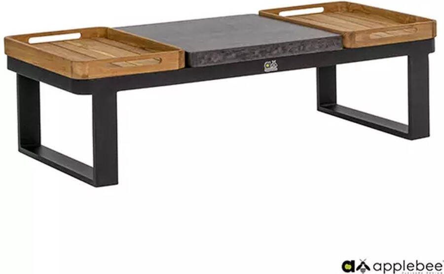 Goossens Loungeset Mura in Concrete lava