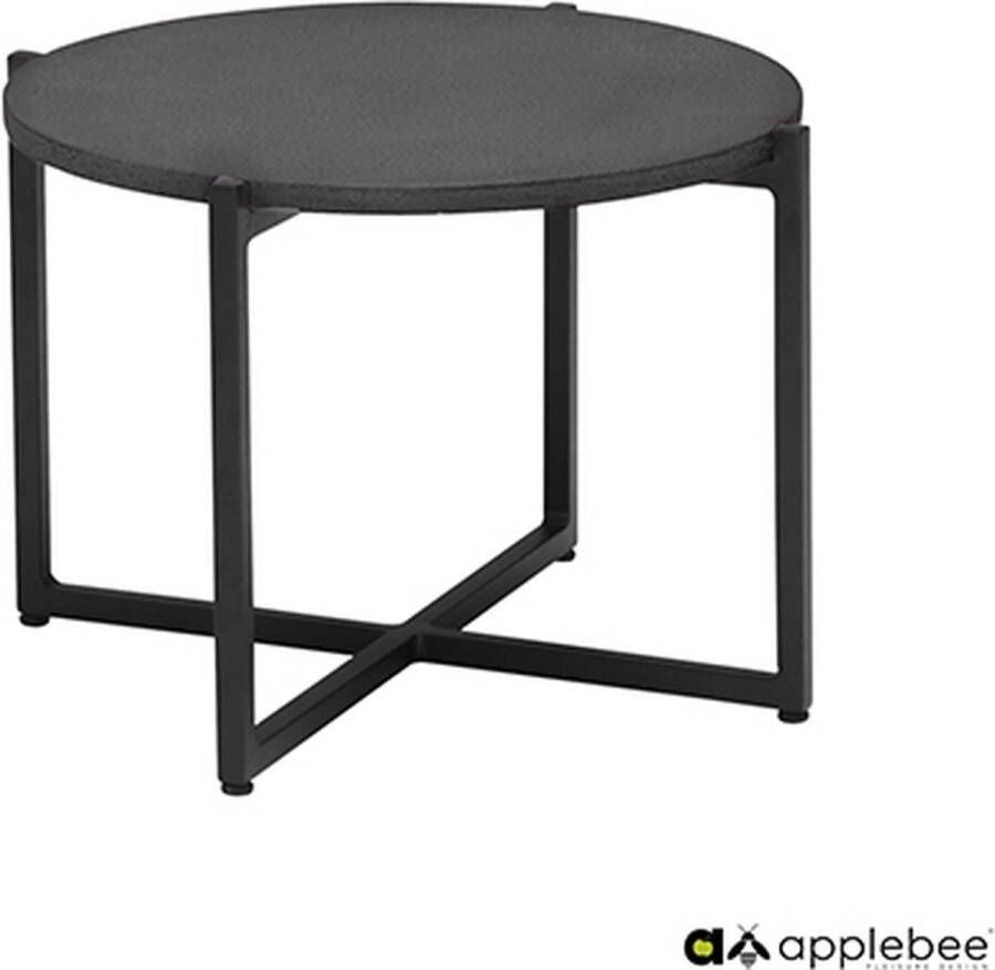 Apple Bee tuinmeubelen Soul salontafel 54x37 cm concrete bronze