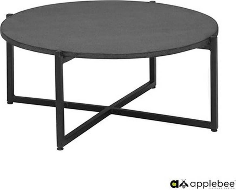 Apple Bee tuinmeubelen Soul salontafel 74x30 cm | Concrete bronze