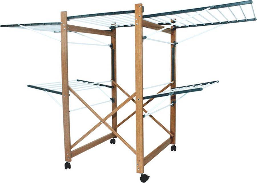 Aqua Laser Droogrek Deluxe Wasrek 32 meter drooglengte geschikt voor meer dan 2 wassen Droogtoren