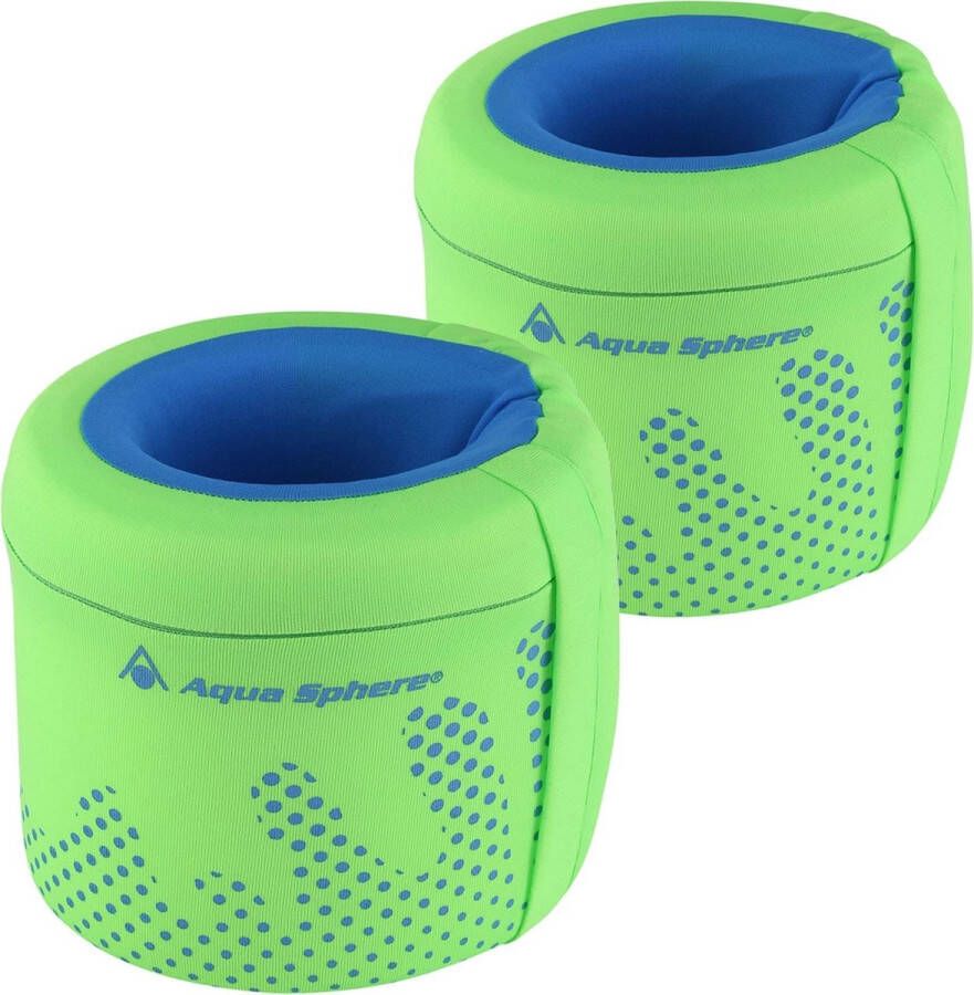 Aqua Sphere Arm Floats Zwembandjes 2-3 jaar (15-18kg) Groen Lichtblauw