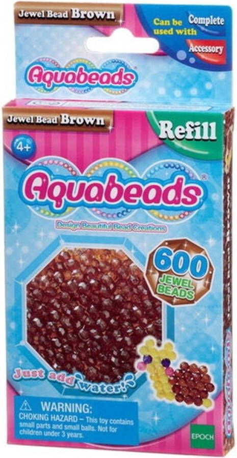 Aquabeads Bruine Juweelparels- Hobbypakket