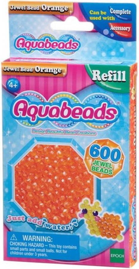 Aquabeads oranje juweelparels