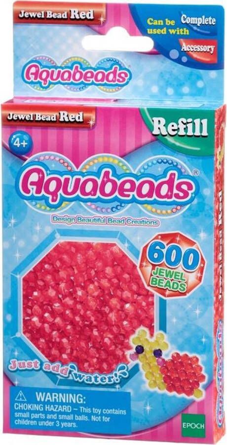 Aquabeads Rode Juweelparels Hobbypakket