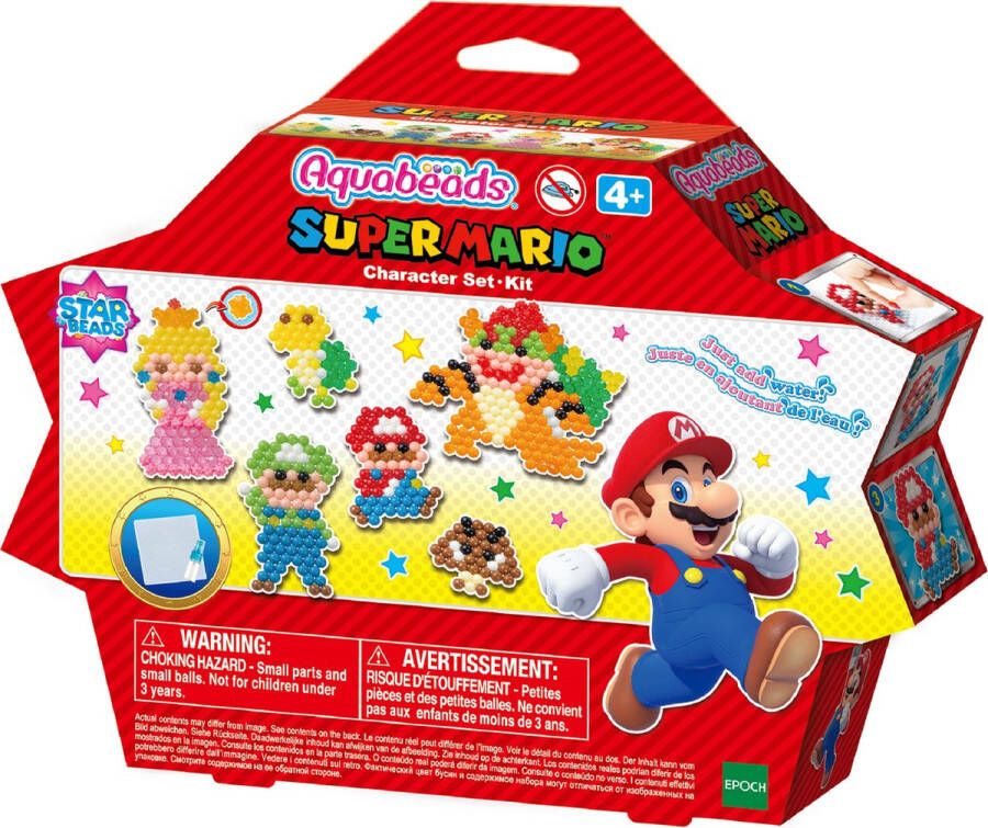 Aquabeads Super Mario Character Set- 690 parels- 6 creaties maken