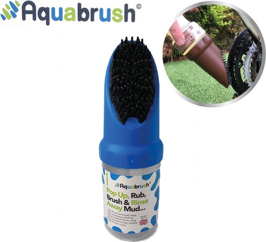 AquaBrush schoonmaakborstel 250ml Cleaning kit Blue Maak je schoenen gemakkelijk schoon