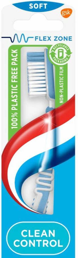 Aquafresh 3x Tandenborstel Clean Control Soft
