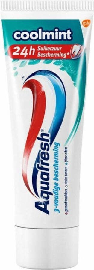 Aquafresh 6x Tandpasta Coolmint 75 ml