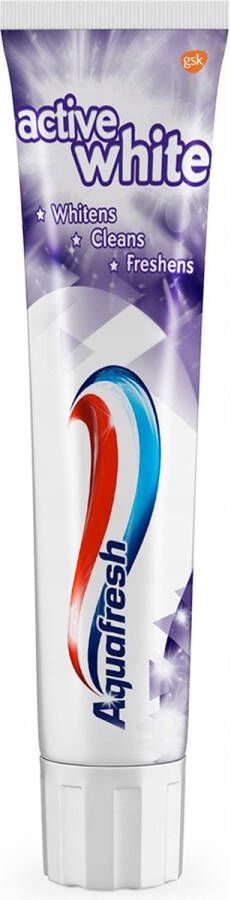Aquafresh Active White Toothpaste Whitening Toothpaste 100ml