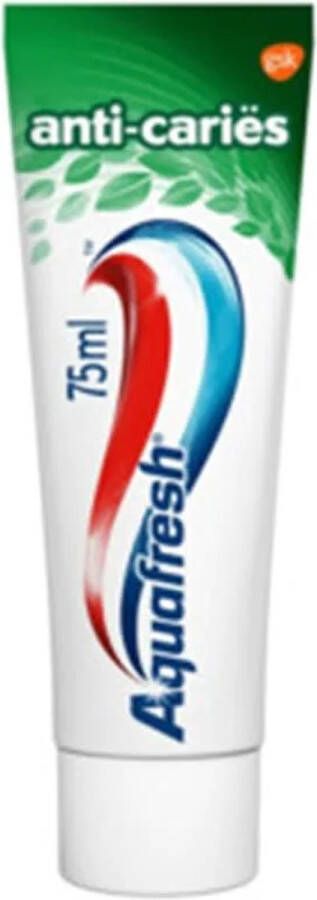 Aquafresh Anti Cariës Tandpasta voor gezonde tanden en een frisse adem 75ML