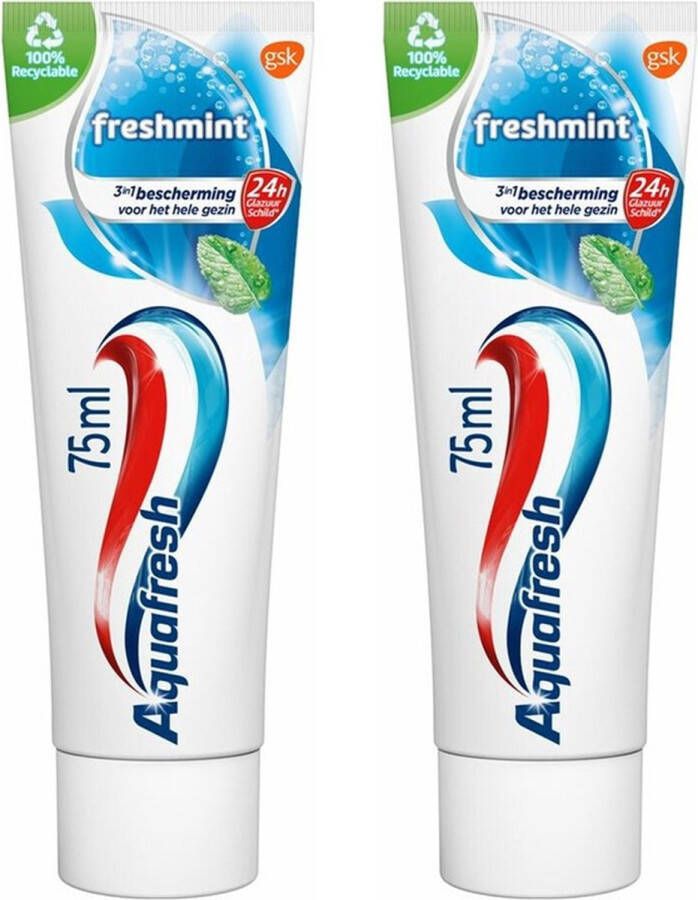 Aquafresh Freshmint 2 st Tandpasta