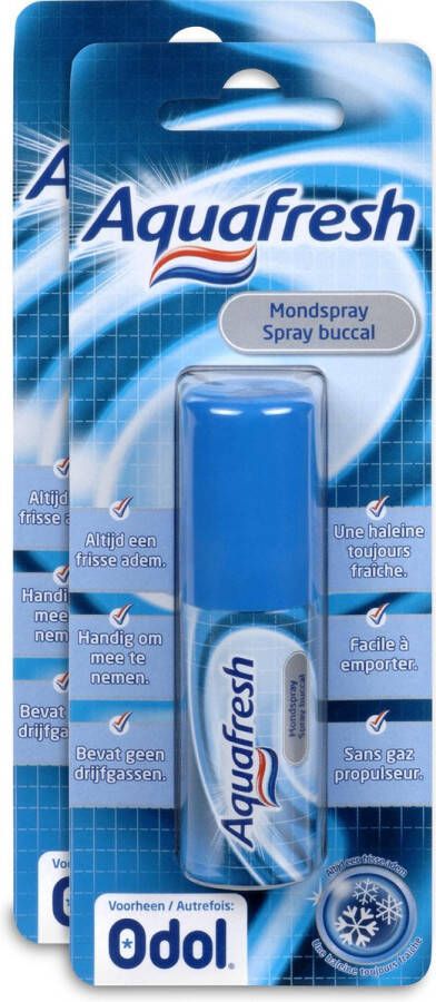 Aquafresh Mondspray 2 st Mondspray