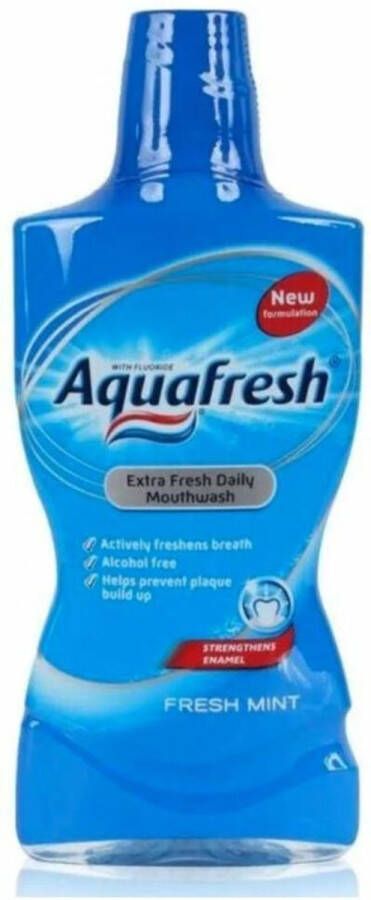 Aquafresh Mondwater Fresh Mint 500 ml