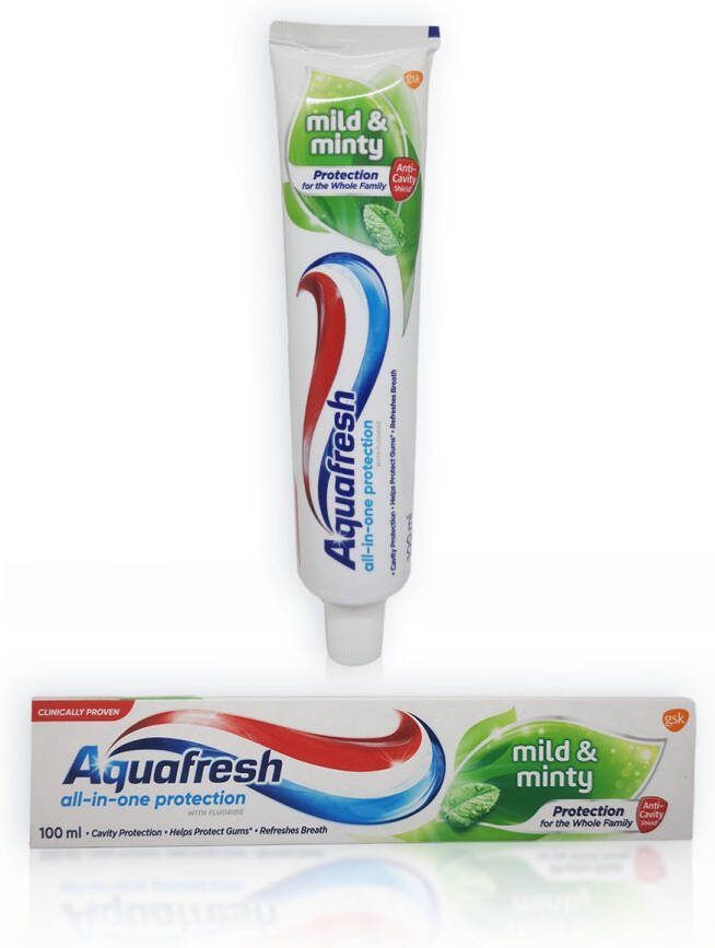 Aquafresh Tandpasta mild & Minty 100 ml
